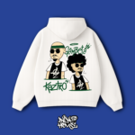 HOODIE MARFIL SILBANDO Hoodie AZ Yo afan no tengo