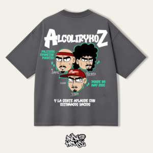 Camiseta gris de la A a la Z